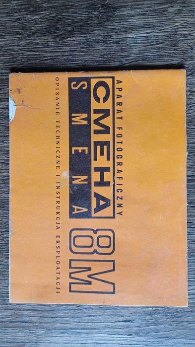 instrukcja obsługi aparatu SMENA 8M