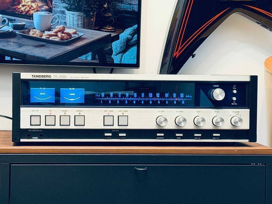 Tandberg TR-2055 — норвежский винтажный ресивер, FM-тюнер от флагмана TR-2075 ℹ️ 55 Вт, ручная сборка Осло, реставрирован в Германии | 9 из 10