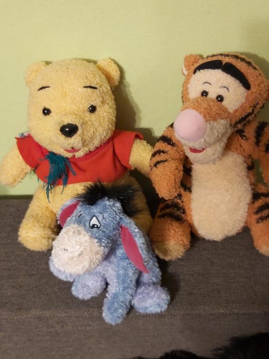 Kubuś Puchatek Tygrysek ( interaktywny)i Osiołek