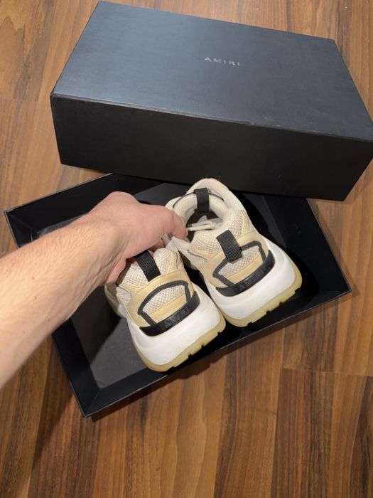 Amiri Bone Runner Beige Yellow