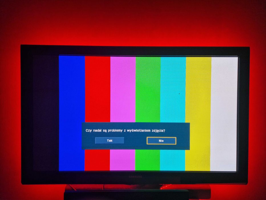 TV Samsung 50 cali plazma + soundbar Philips + taśma led + piloty