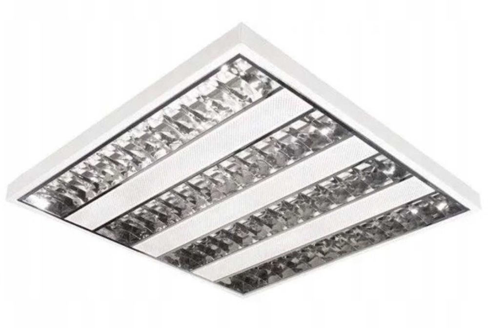 Oprawa rastrowa T5 + świetlówki T5 14W neutralna 4000K 54,5cm osram