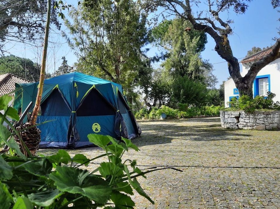 Tenda yurt paes campismo