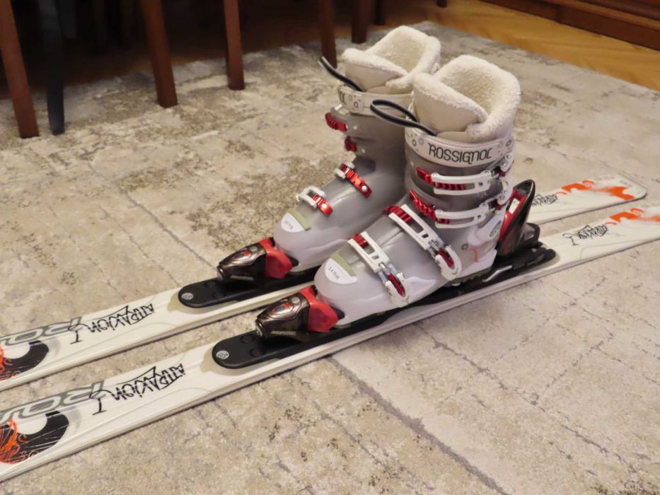 Narty Rossignol Attraxion I 154 cm - Bardzo dobry stan.