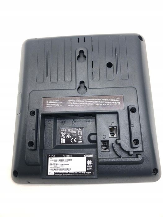 Snom D150 szare IP telefon biurkowy HD-Audio PoE Fritzbox kompatybilny