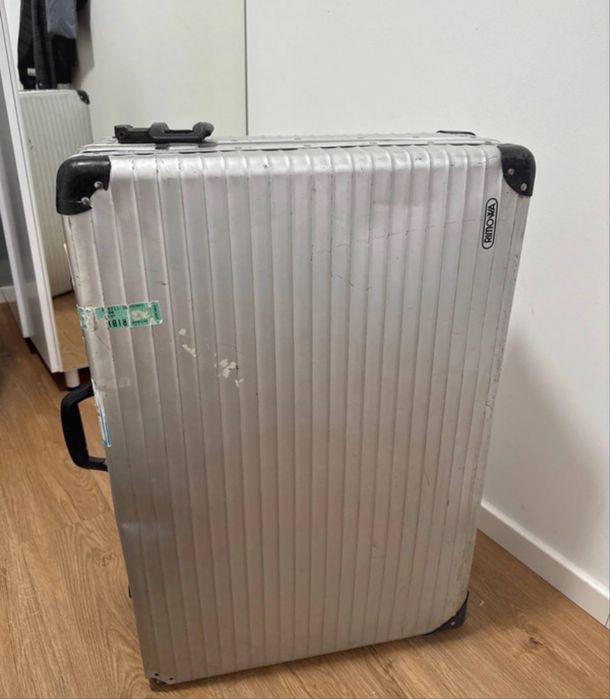 Maleta grande rimowa vintage aluminio