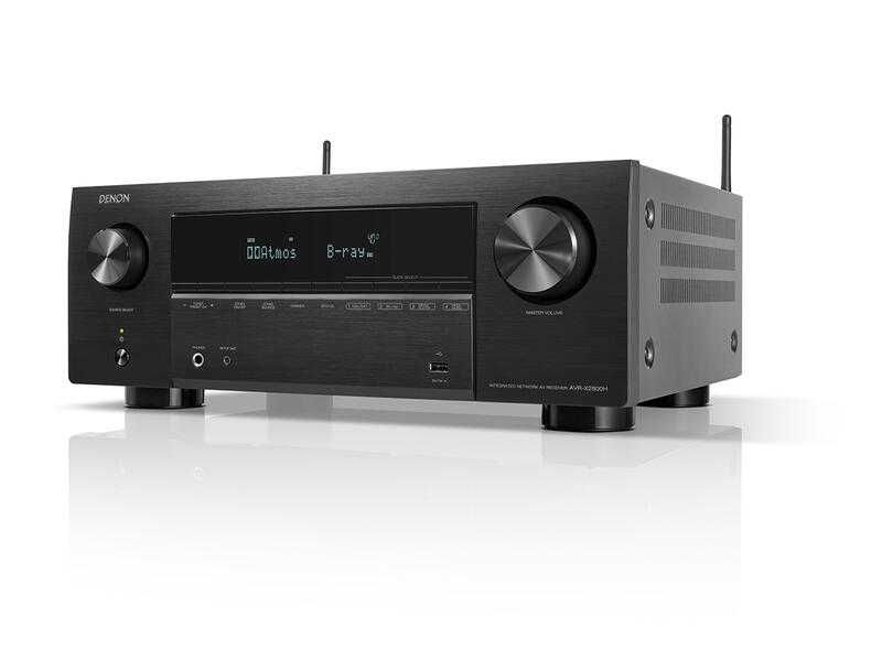 Amplituner Denon AVR-X2800H 7.2, Wi-Fi, BT, Spotify, Tidal, TuneIn
