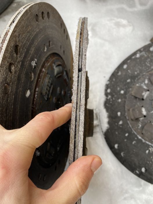 к-т сцепления корзина, диск ведомый, пром. плита ЯМЗ-236, 238