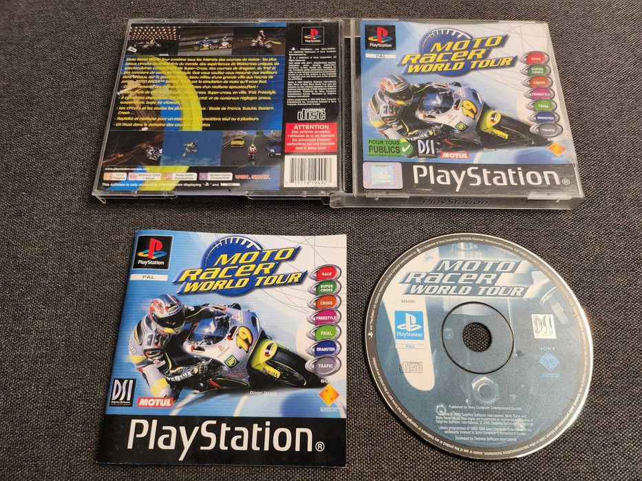 PSX PS ONE Moto Racer World Tour