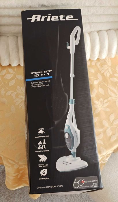 Máquina de Limpeza a Vapor Ariete Steam Mop (1500W) - Modelo 4164