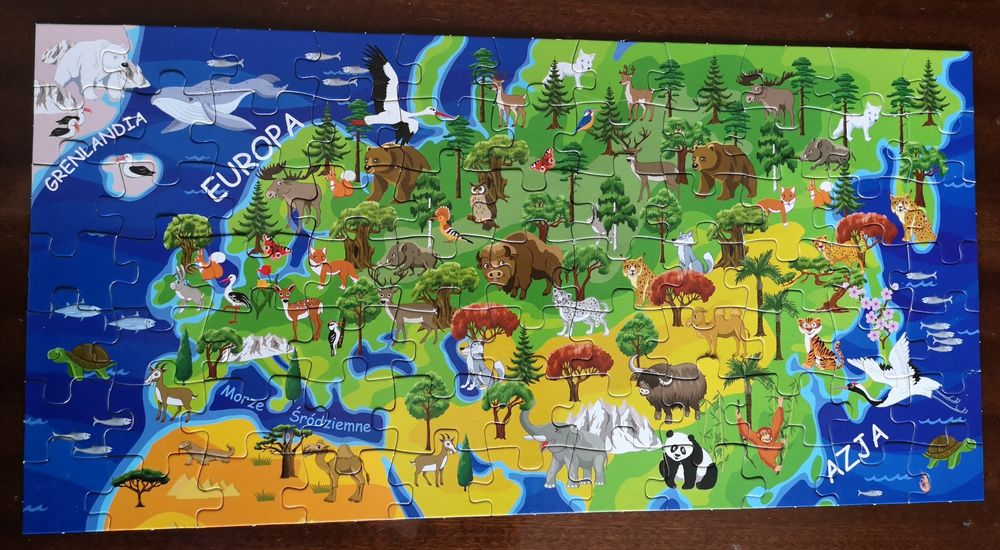 Puzzle edukacyjne 3D