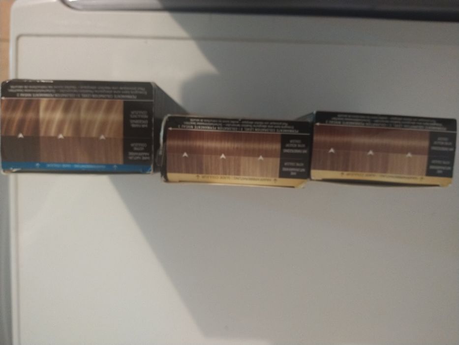 Conjunto de 3 Tintas para pintar cabelo