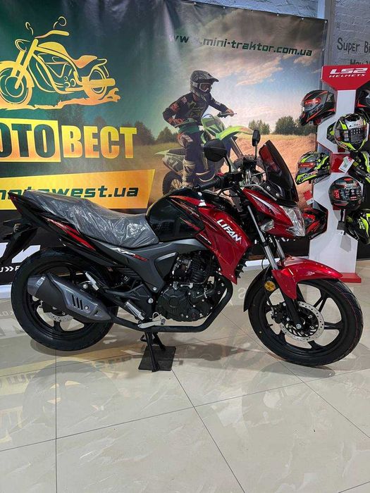 Мотоцикл Lifan KP200 (Irokez 200) Red
