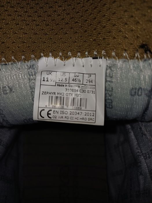 Продам берці LOWA  ZEPHYR MK2