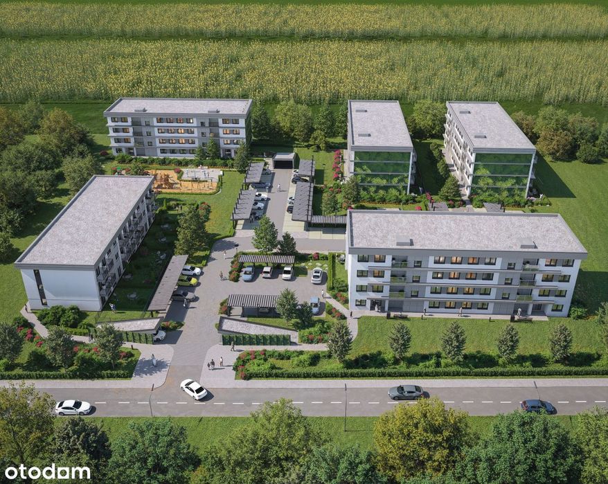 3-pokojowe mieszkanie 50m2 + balkon Bez Prowizji