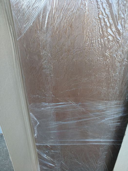 Стекло матовое коричневое для двери