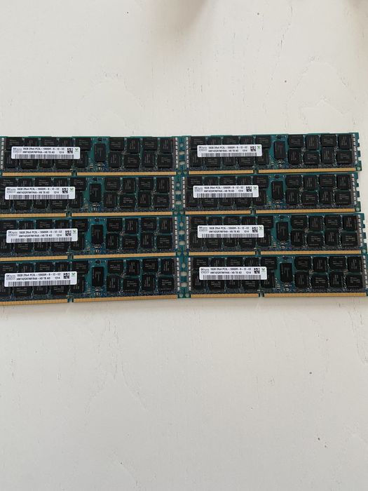 Серверна оперативна пам'ять Hynix 16gb DDR3-1333 pc3l-10600r rdimm ecc