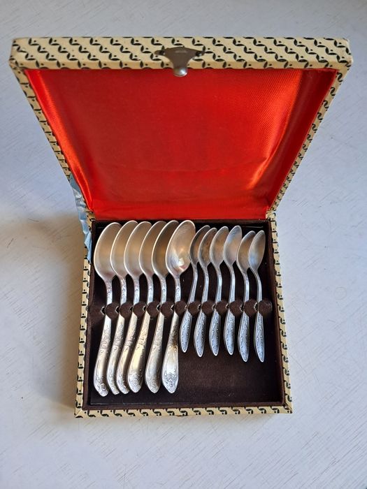 Ложки чайные и кофейные из Нейзильбера с маркировкой  МНЦЦ