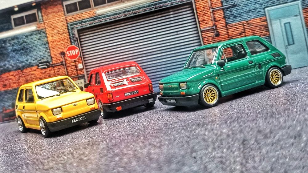 Model Fiat 126p Welly