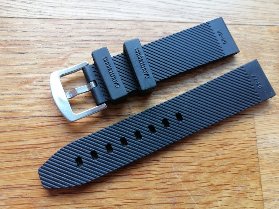 Pasek kauczukowy Breitling do zegarka 22 24 mm  Navitimer / Avenger