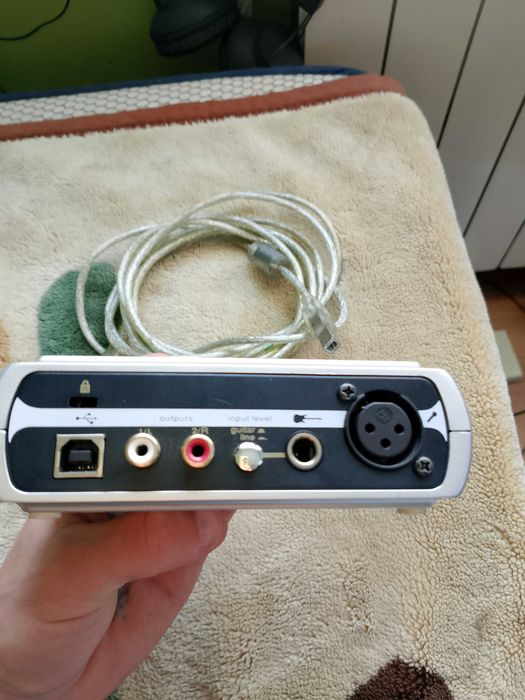 Interfejs gitarowy fast track m-audio