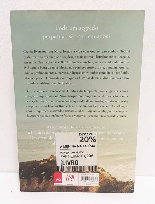A Menina na Falésia, de Lucinda Riley