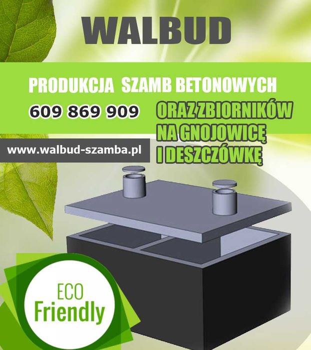 Szambo Betonowe Zbiornik 4 5 6 8 10, 12m3 Tomaszów Mazowiecki Spała