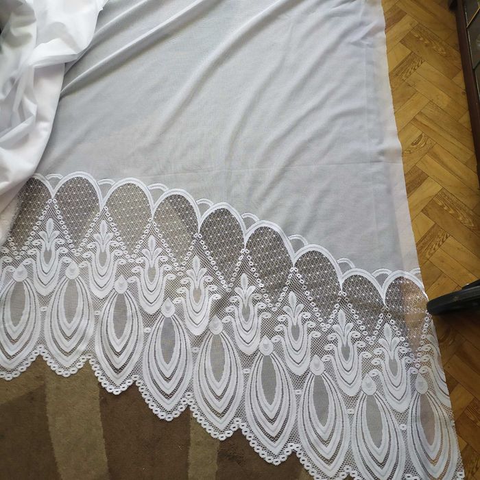 Firanki pokojowe żakardowe