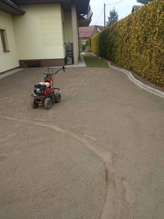Kompleksowe usługi ogrodnicze. Przycinanie tuji, glebogryzarka separac