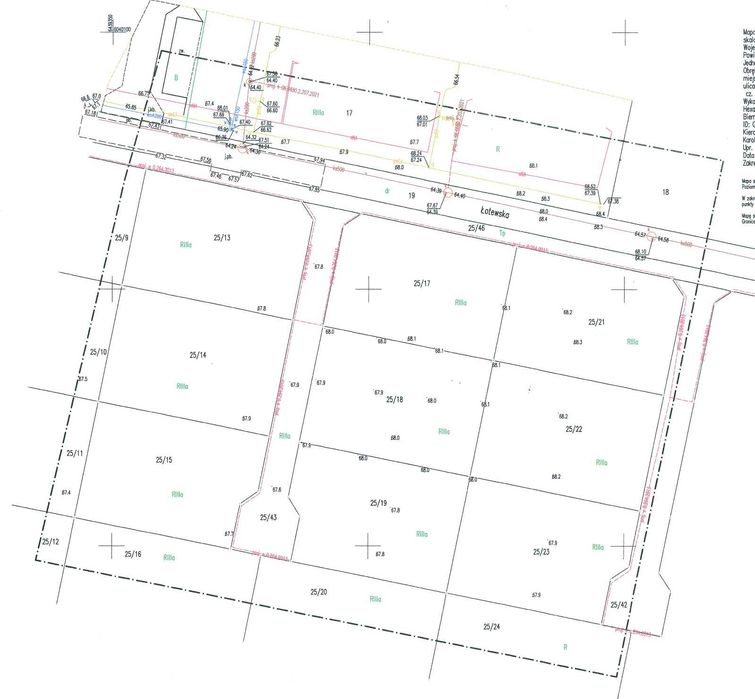 DZIAŁKA BUDOWLANA 783 m² łotewska - Widok 2