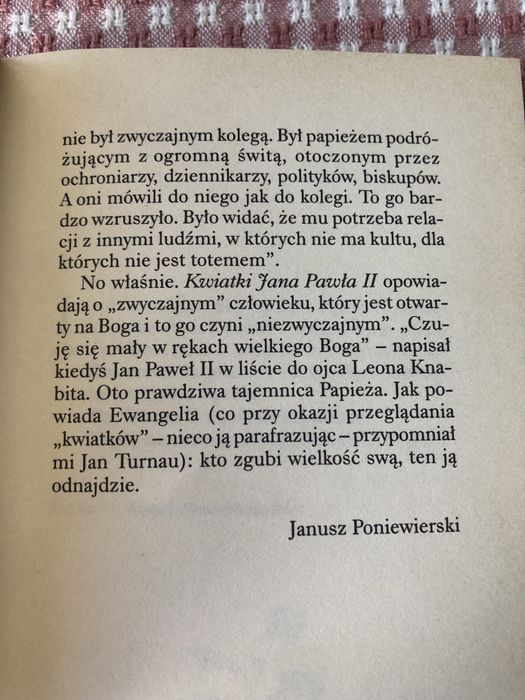 Kwiatki Jana Pawła II