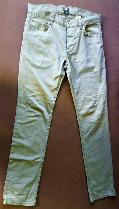Spodnie HM, slim fit, rozm. 31, H&M,