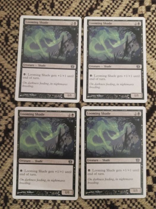 MTG Magic the Gethering Looming Shade x 4