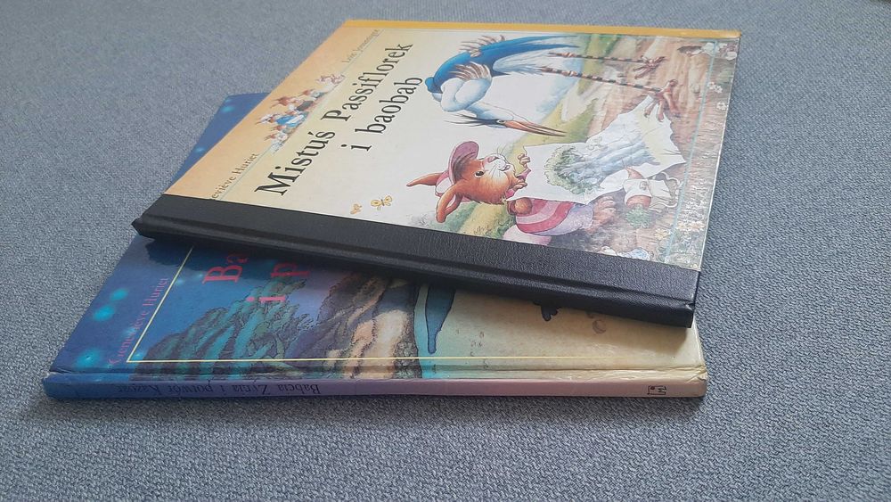 Tom 1 i 2 Mistuś Passiflorek i baobab Babcia Zynia i potwór Kazoar