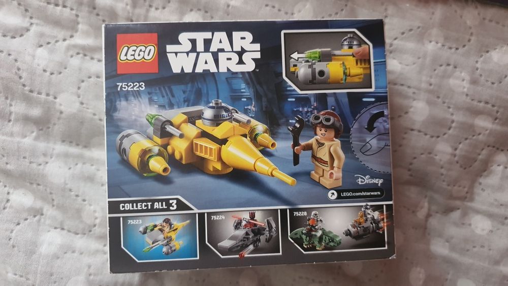 7x gazetka + Lego star wars 75223 Naboo Starfighter MICROFIGHTER