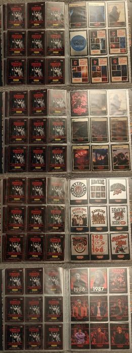 Album z kartami Stranger Things Panini Netflix 182 karty