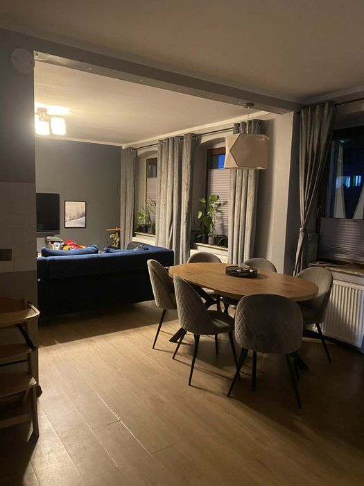 Mieszkanie - salon z aneksem kuchennym + 3 sypialnie / 76 m²!!! - Widok 2