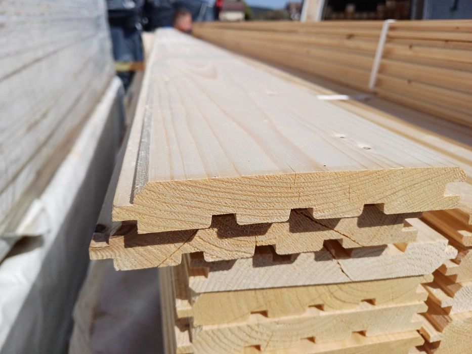 Boazeria podbitka szalówka deska tarasowa elewacyjna podłogowa półbal