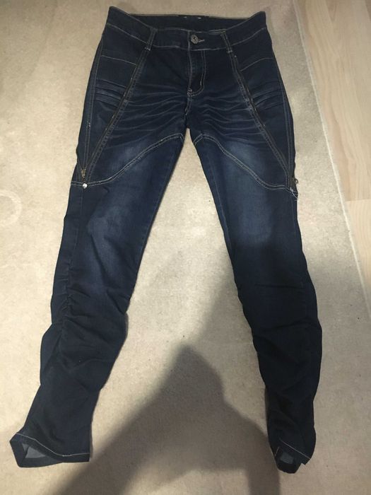 Spodnie damskie jeansowe