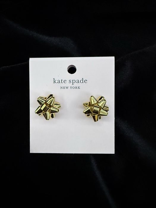 Сережки Kate Spade New York у вигляді подарункового банта