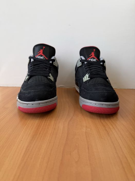 Кроссовки Nike Air Jordan 4 Retro размер 41 оригинал мужские чёрные джордан спортивные