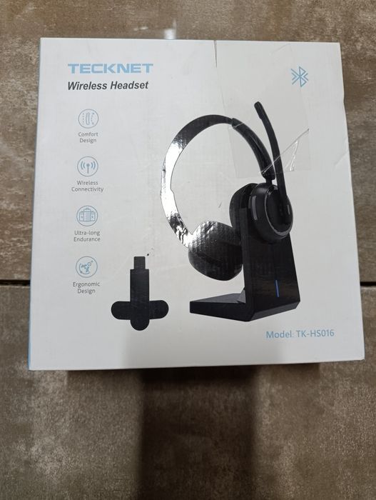 Бездротова  Bluetooth-гарнітура TECKNET Wireless Headset (модель TK-HS016).