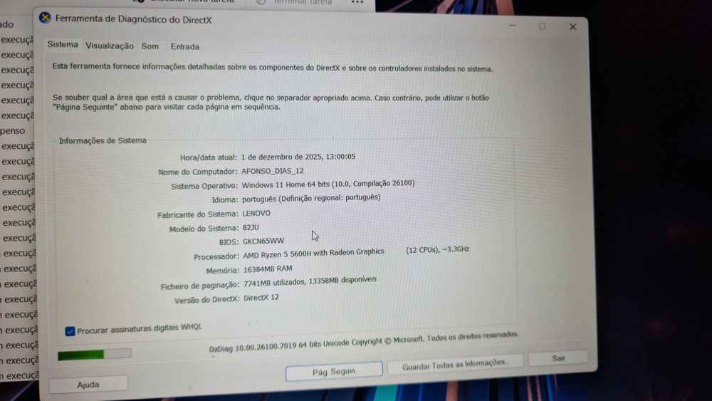 Portátil Lenovo Legion 5