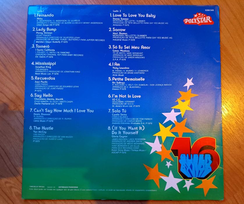 16 Super Êxitos - 1975/76
