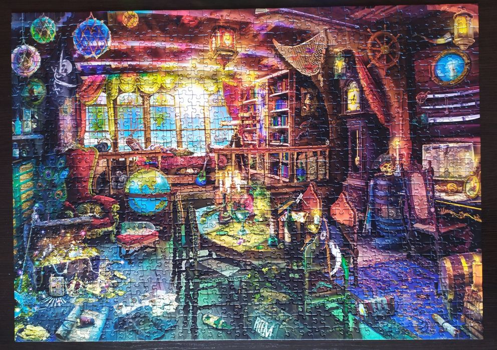 Puzzle Ravensburger 1000 Pirackie życie