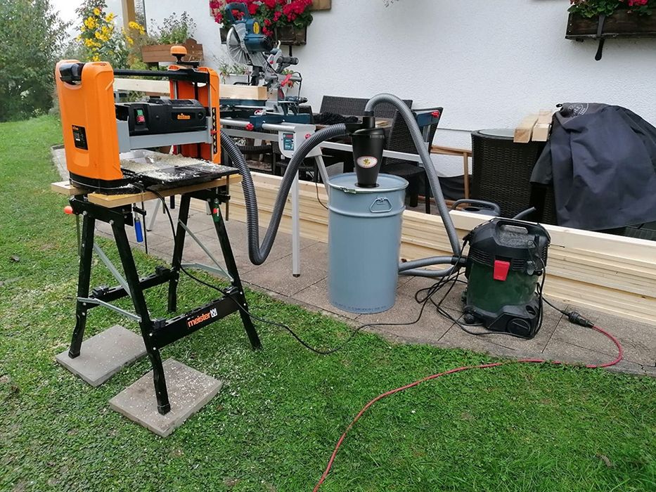 Циклонный фильтр циклон для строительного пылесоса Karcher Makita