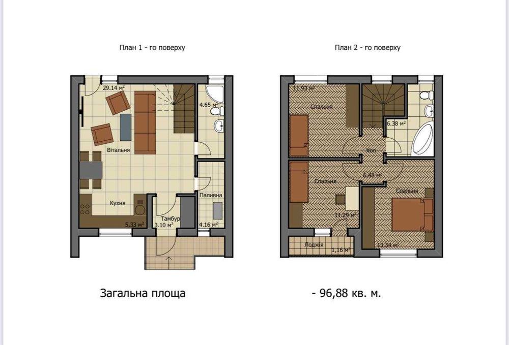 Вражаюча акція! Продаж котеджів БЕЗ КОМІСІЇ в Оброшине вулиця Південна