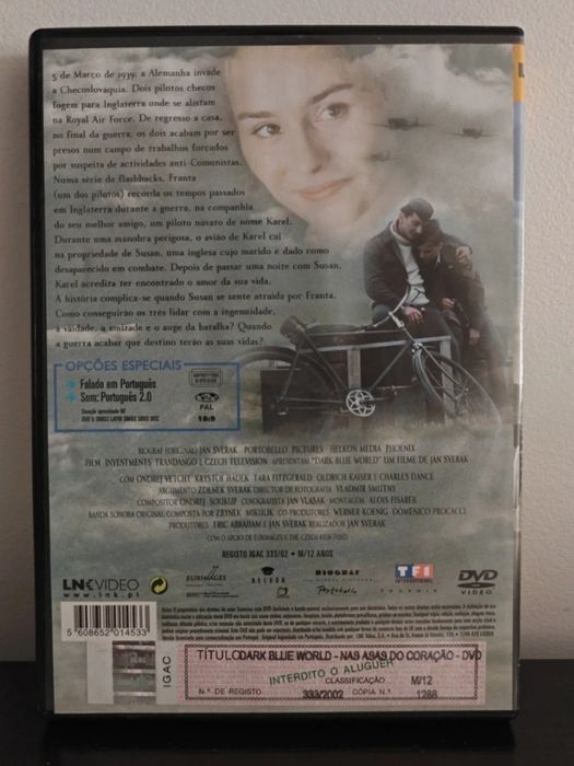 DVD nas asas do coração