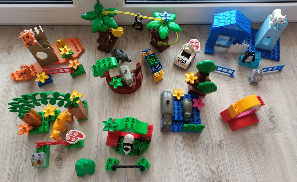 Ogromny zestaw klocków LEGO Duplo zoo