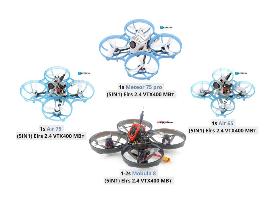 ‼️ Meteor 75 pro / Air 65 Freestyle/ Air 75 / Mobula 8 ELRS  fpv ‼️